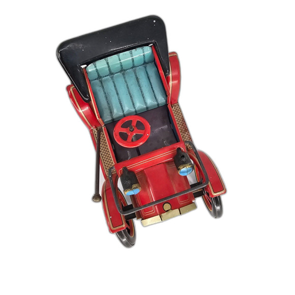 Vintage Lever Action Modern Toy Car Bright Red Made in Japan - Picture 6 of 13